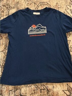 Blue Seek Discomfort Cotton Tee XL